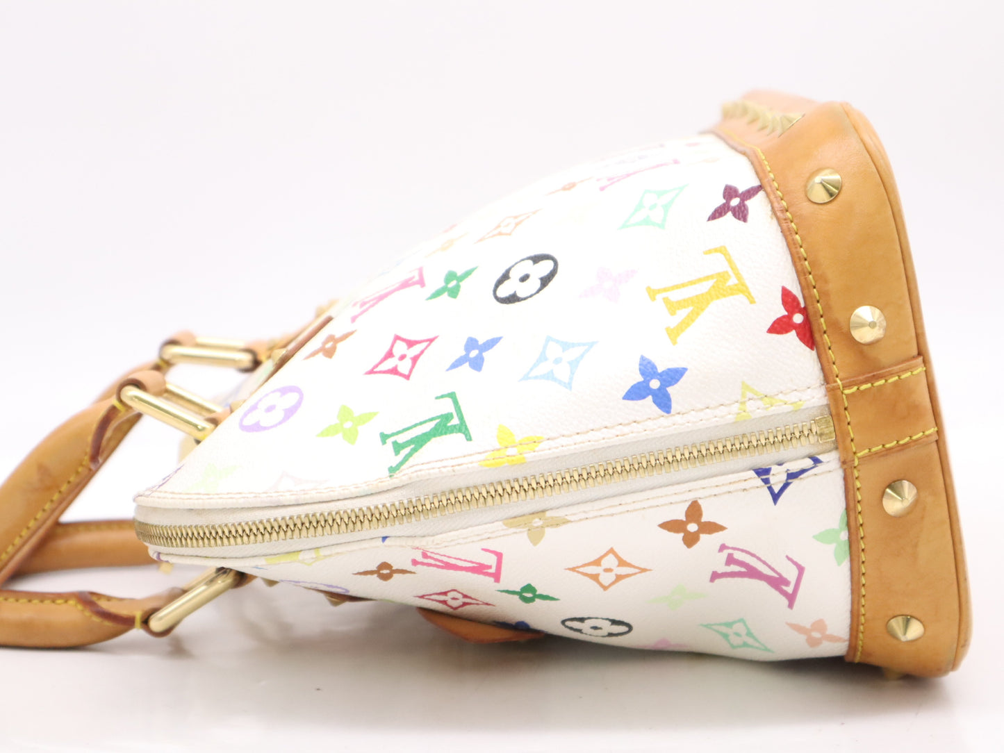 Early 2000s Louis Vuitton Multicolore Blanc Alma PM