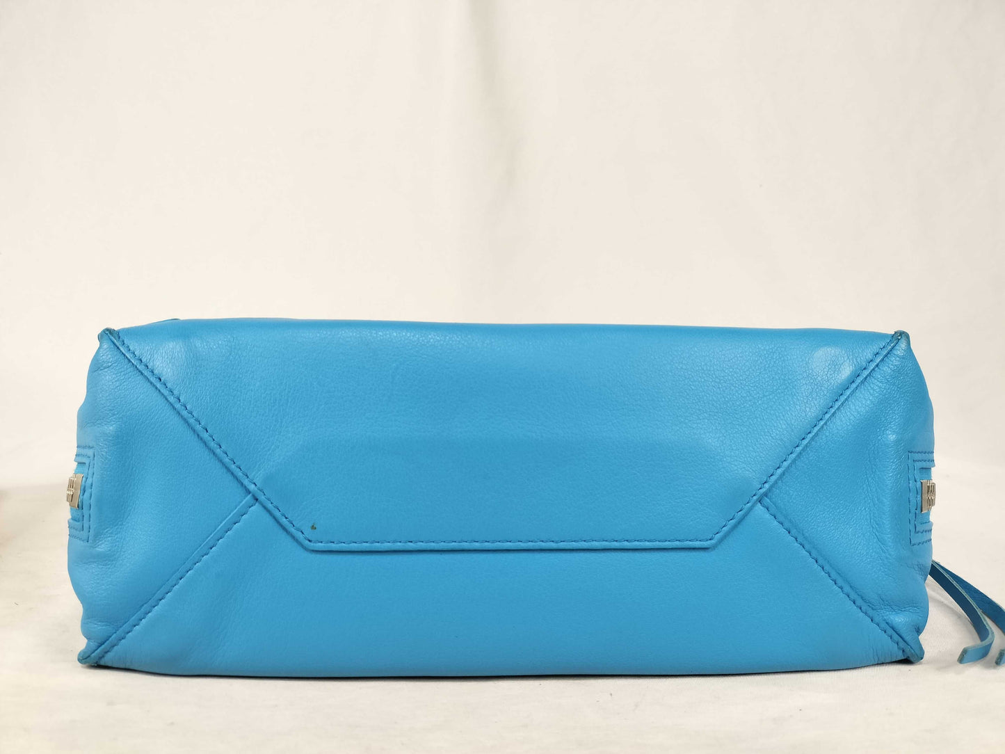Balenciaga Sky Blue Leather Papier Mini 2-Way Tote