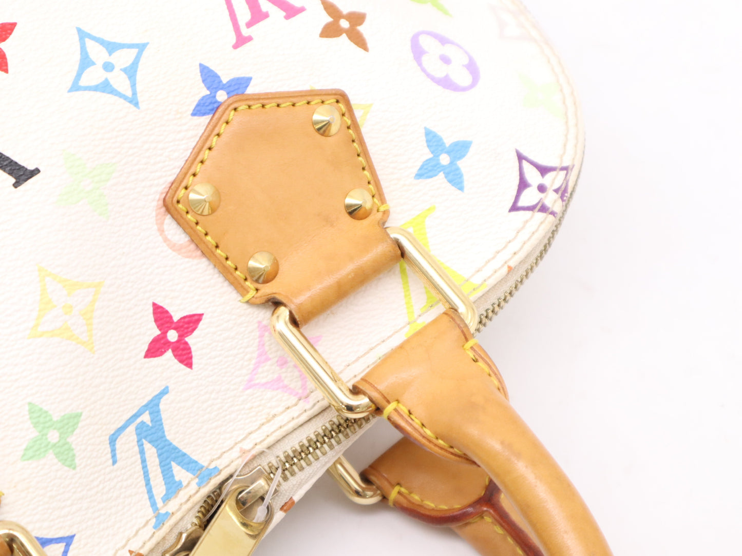 Early 2000s Louis Vuitton Multicolore Blanc Alma PM